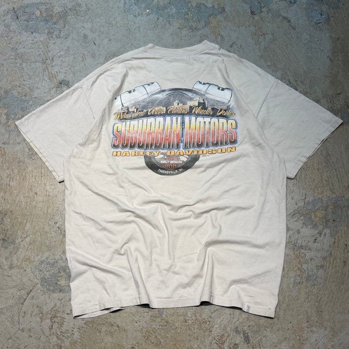 古着 USA製 Harley-Davidson/ハーレーダビッドソン/ プリントTシャツ/サイズXL