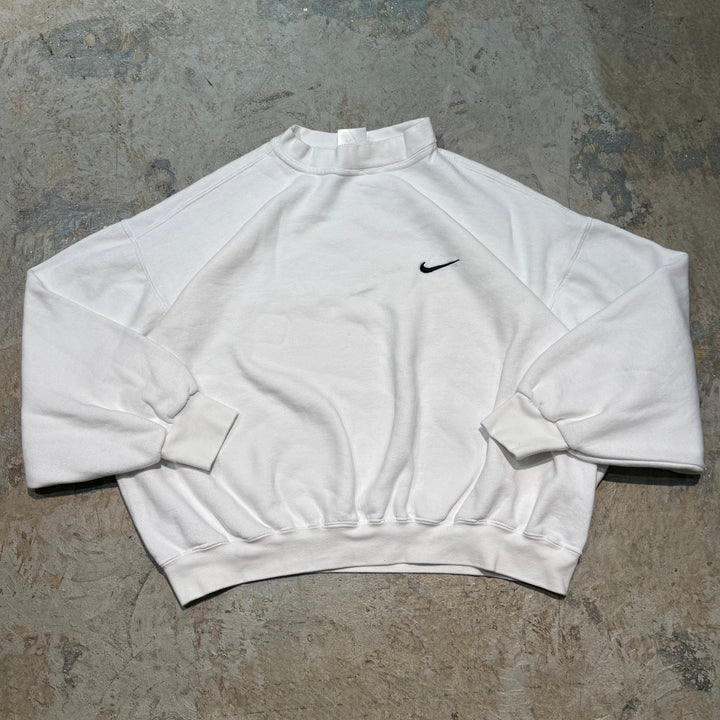 古着 USA製 90's NIKE/ ナイキ/ クルーネックスウェット/ワンポイント/ サイズXL