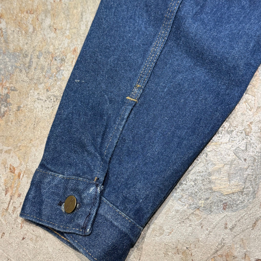 旧衣USA制80's~ carhartt/汽车心/牛仔夹克/牛仔裤/尺寸XL相当
