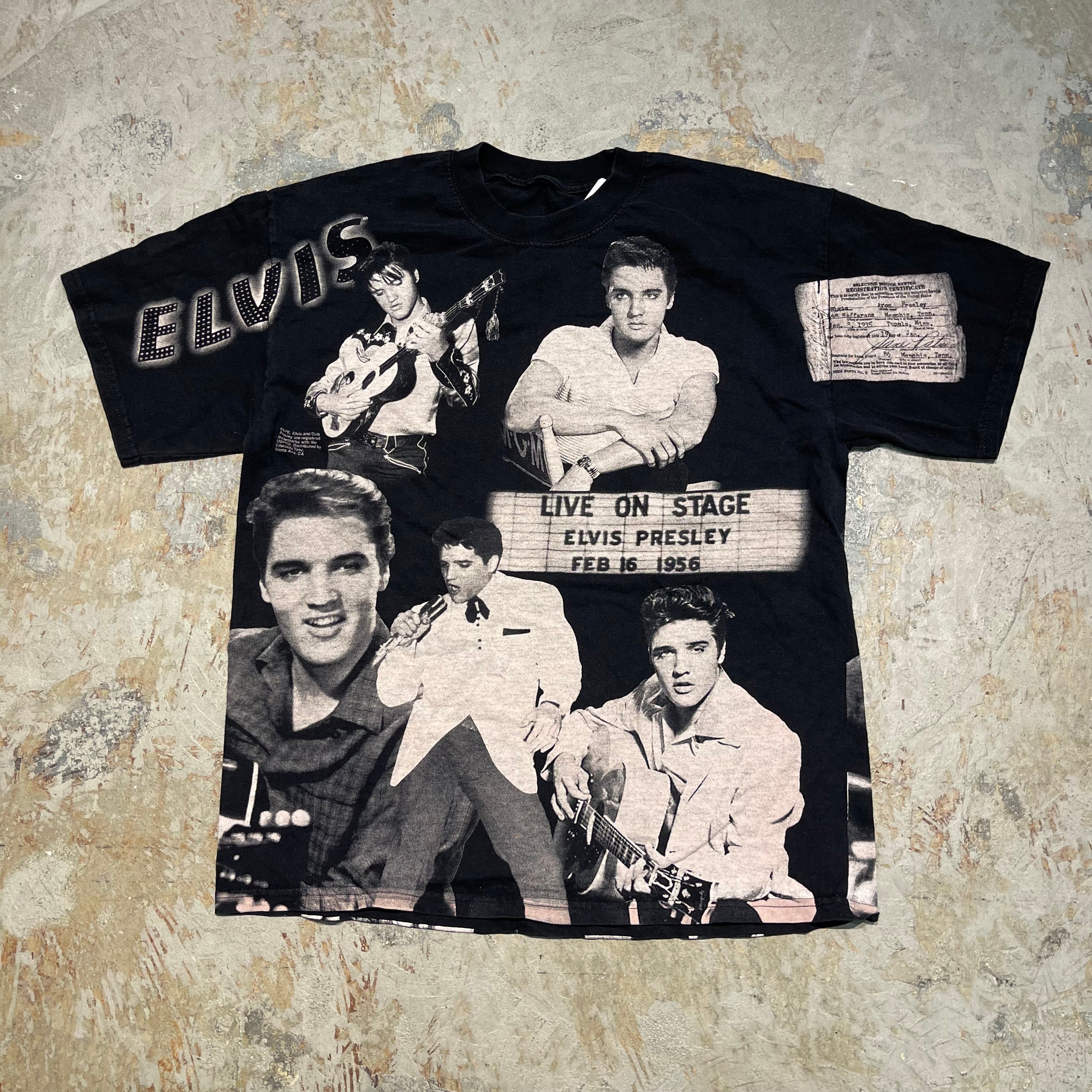 バンドTシャツ 歯がゆい エルヴィス プレスリー(Elvis Presley