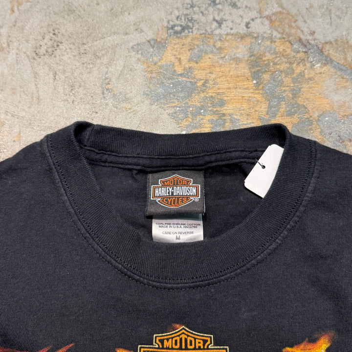 古着 USA製 Harley-Davidson/ハーレーダビッドソン/ プリントTシャツ/ サイズM