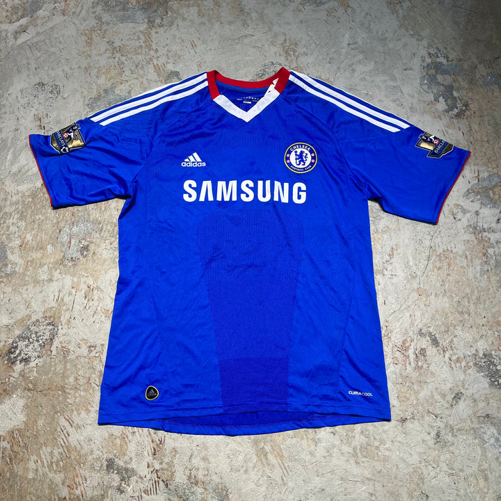 #4249 CHELSEA/チェルシー/adidas/アディダス/Football／フットボール Tee/スタンフォードブリッジ/ESSIEN/サイズL