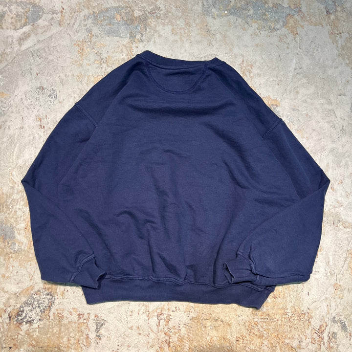 #4037 古着 PLUMA by Russell Athletic/プルーマ ラッセル アスレチック/Crew Neck Blank Sweat Shirt/クルーネックブランクスウェット/サイズXXL