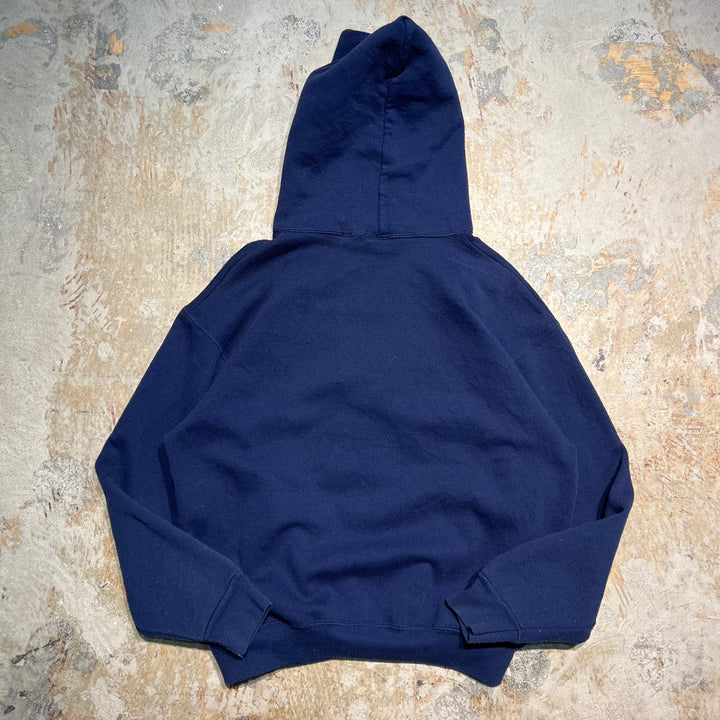 #1958 古着 Unknow/Pull Over Hoody /プルオーバーパーカー/カレッジロゴ/サイズL