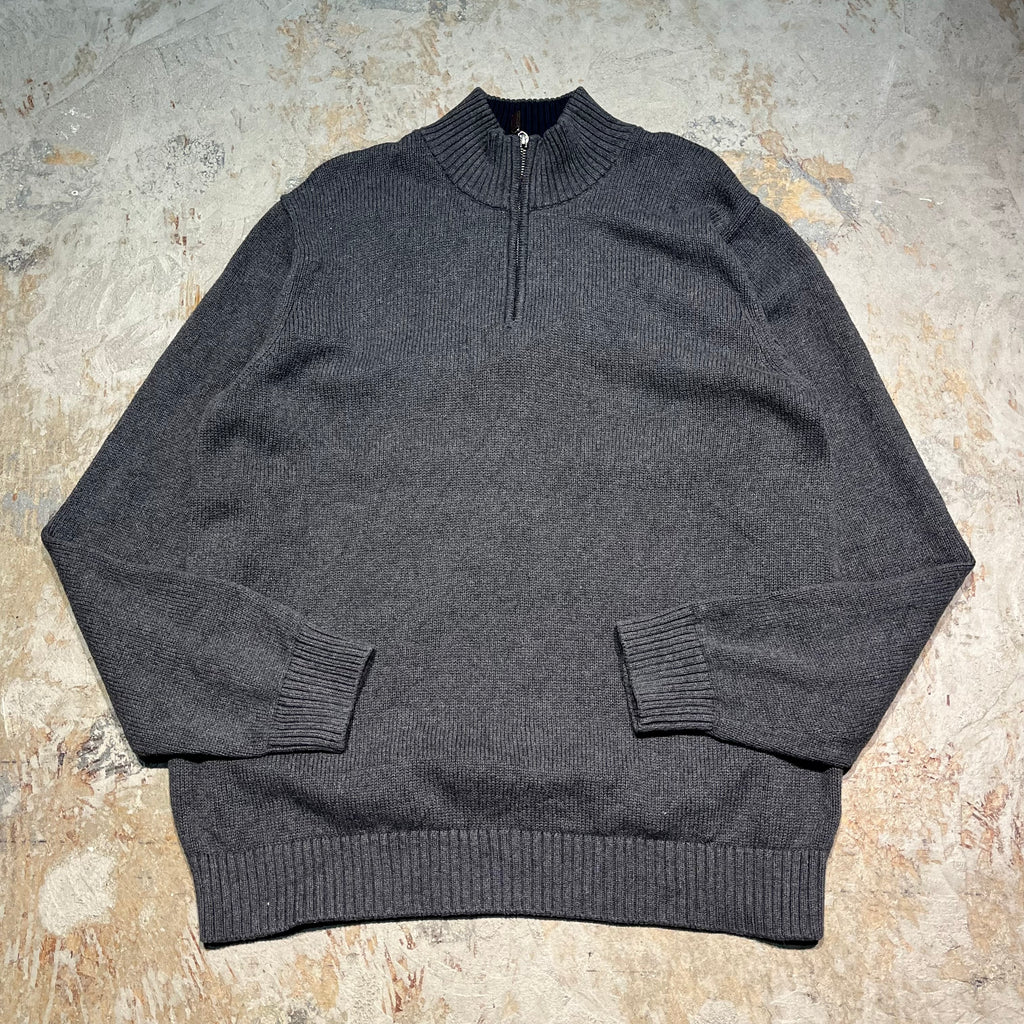 3391 L.L.Bean/エルエルビーン/Half zip knit/ハーフジップ