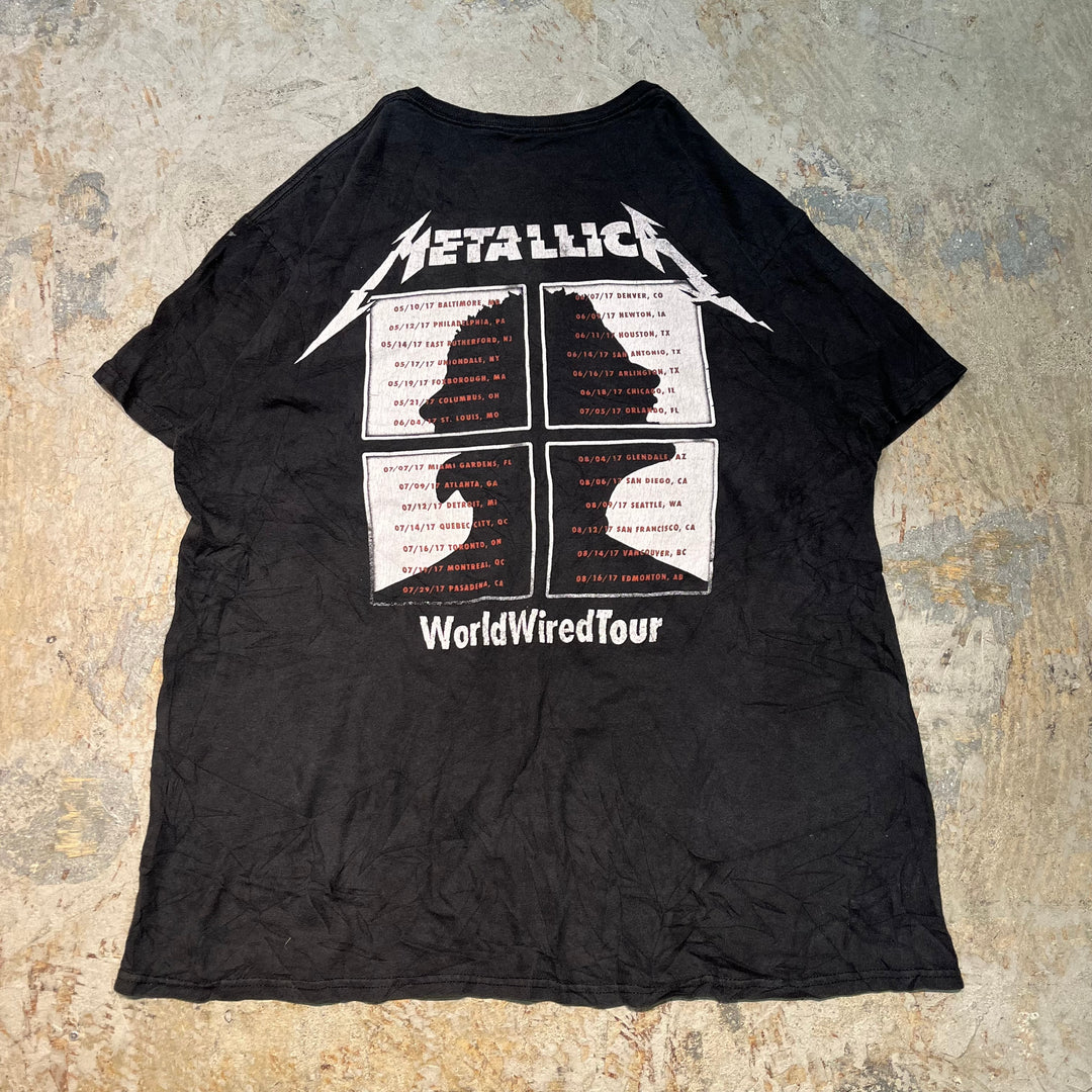 중고 의류 Metallica/Metallica/밴드 티셔츠/프린트 티셔츠/크기 XL