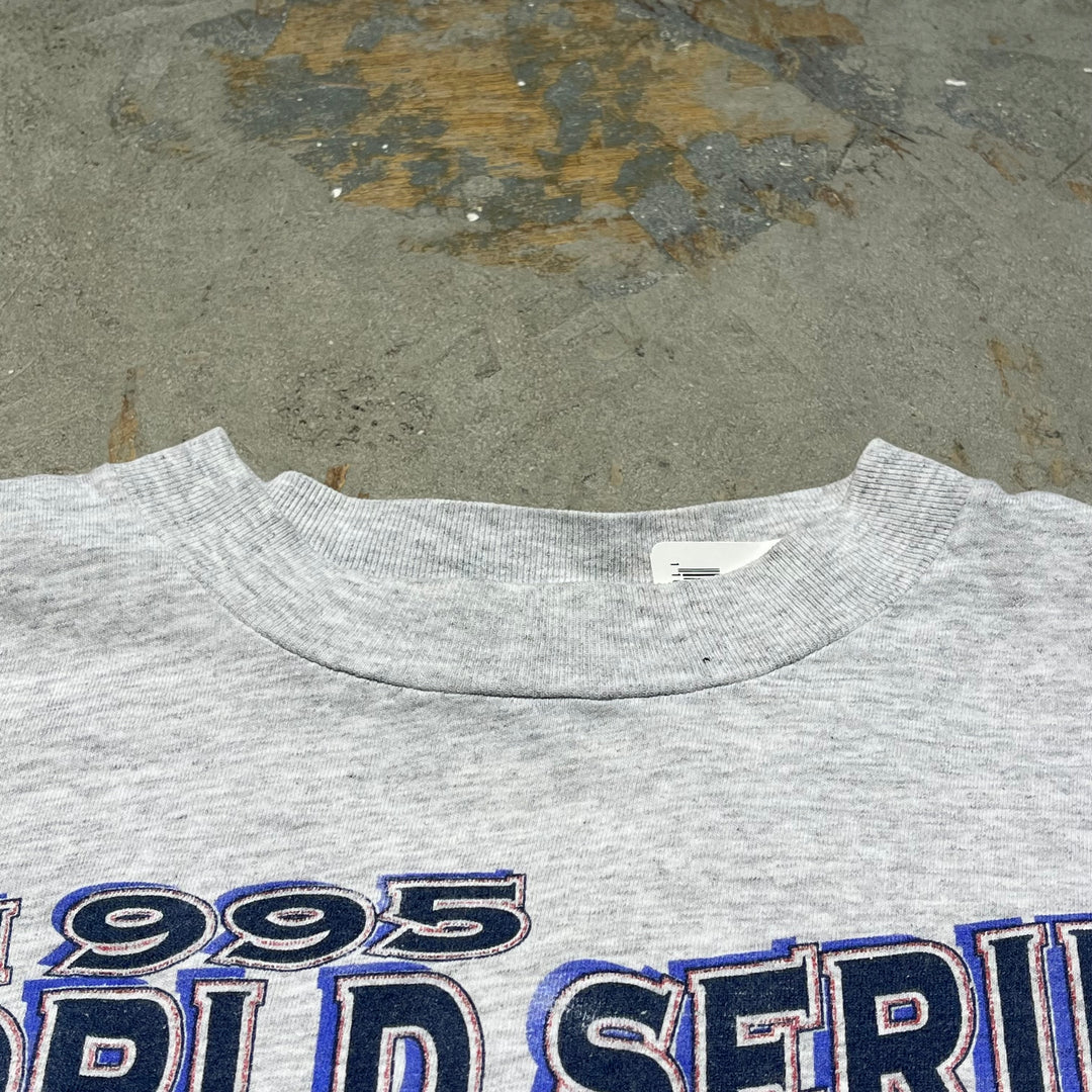 古着 アトランタ･ブレーブス/ワールドシリーズ/1995/MLB/プリントTシャツ / サイズM