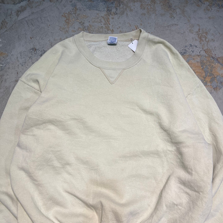 #3524 古着/Russell/ラッセル/Crewneck sweat/クルーネックスウェット/ブランクスウェット/無地/サイズXL