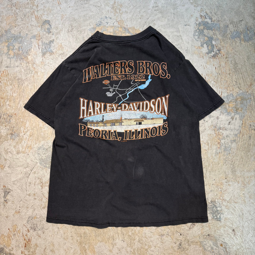 古着 Harley-Davidson/ハーレーダビッドソン/ プリントTシャツ/ サイズL