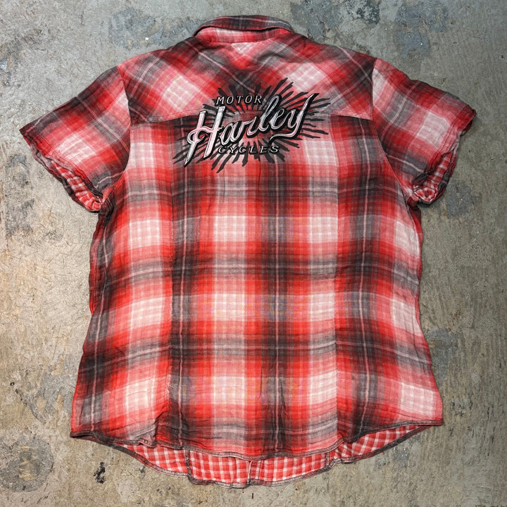 二手衣服Harley-Davldson/哈雷戴维森/短袖衬衫/ Women's/尺寸s相当