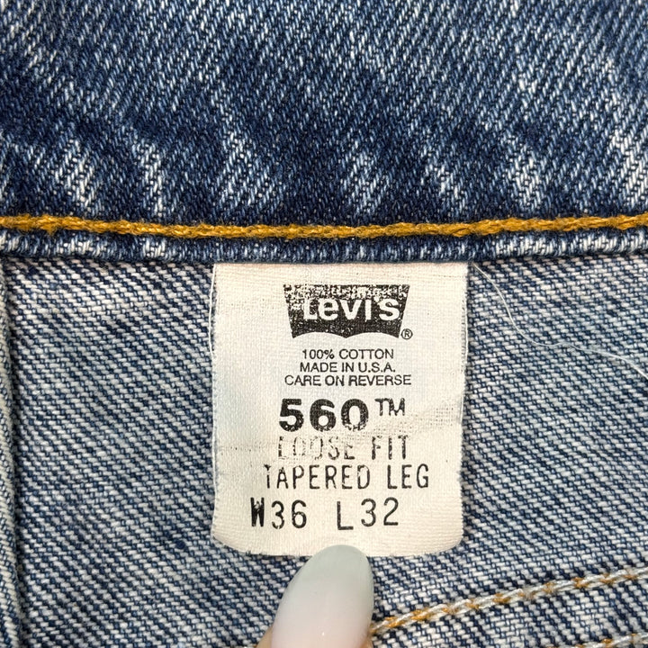 美國94年的Levi / Levi /牛仔褲 / 560 /實際尺寸34 x 32