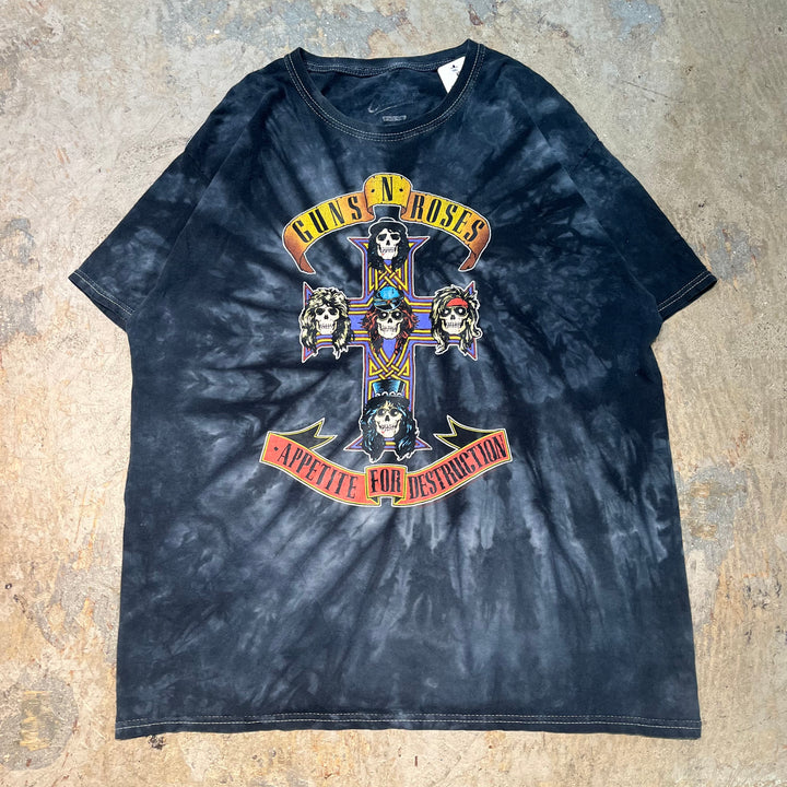 古着 GUNS N'ROSES/ガンズ･アンド･ローゼズ/バンドプリントTシャツ/ サイズXL相当