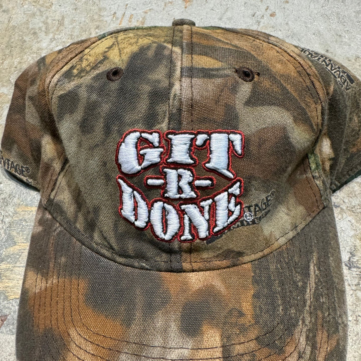 古着 sri OUTDOOR APPAREL/GIT-R-DONE/リアルツリーカモキャップ