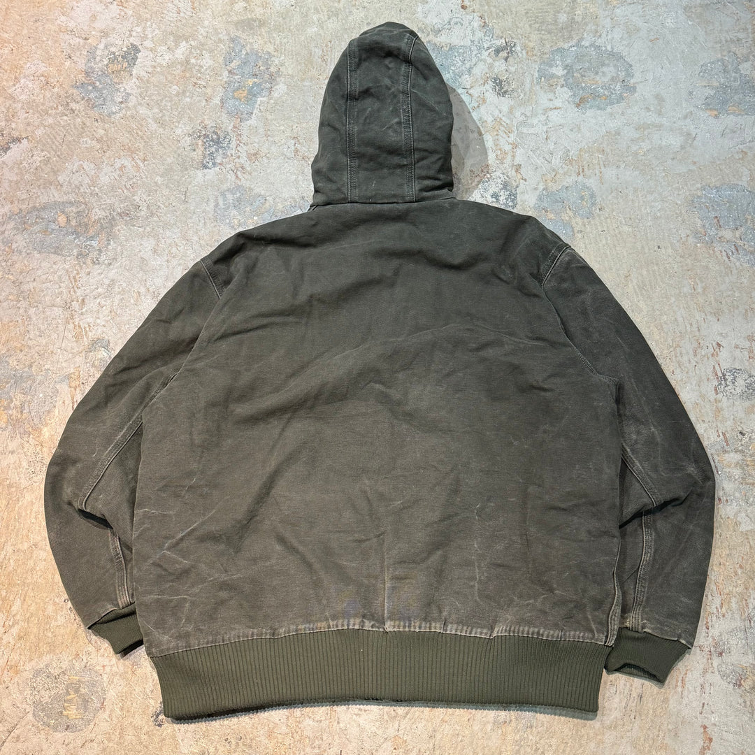중고 의류 Carhartt/ Active Jacket/ Duck Fabric/ Quilted Lining/ Size XL