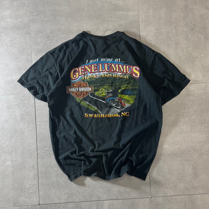 古着 USA製 Harley-Davidson ハーレーダビッドソン プリントTシャツ サイズL