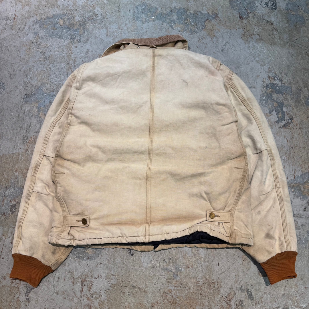 古着 carhartt/ カーハート/ トラディショナルジャケット/ 裏地キルティング/ 襟コーデュロイ/サイズL