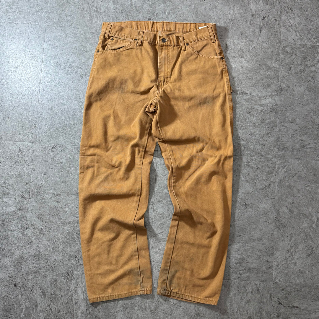古着 Dickies/ ディッキーズ/ ダック地ペインターパンツ/ 実寸サイズ35×32