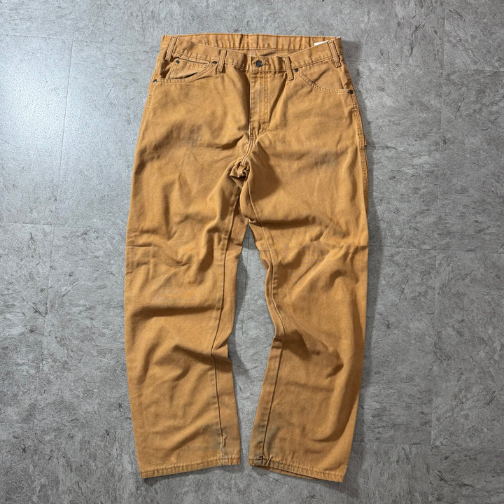 古着 Dickies/ ディッキーズ/ ダック地ペインターパンツ/ 実寸サイズ35×32