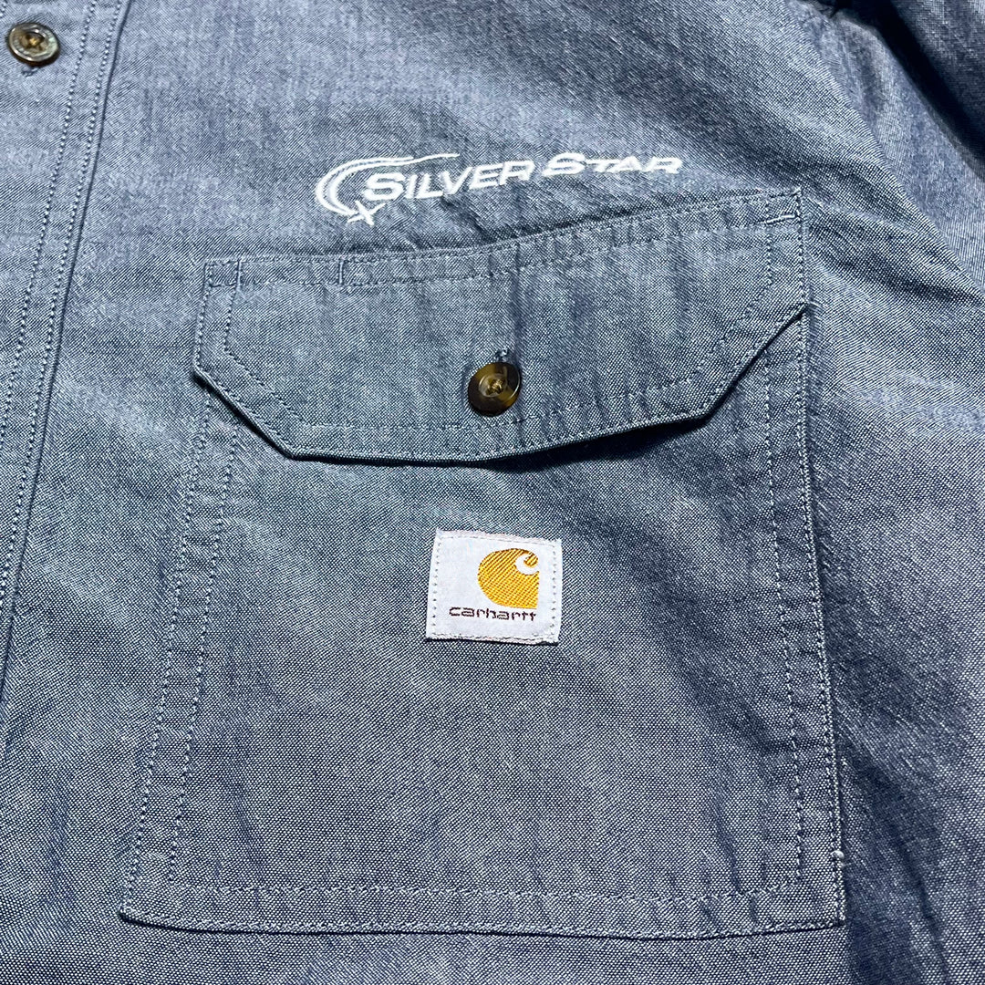 #4310 Carhartt/カーハート L/S Button Down Work Shirts/ボタンダウンワークシャツ/LOOSE FIT/サイズL