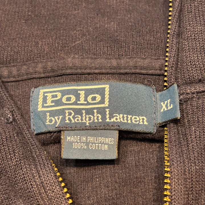 古着 90's〜 POLO by Ralph Lauren/ ポロラルフローレン/ ハーフジップニットセーター/ サイズXL