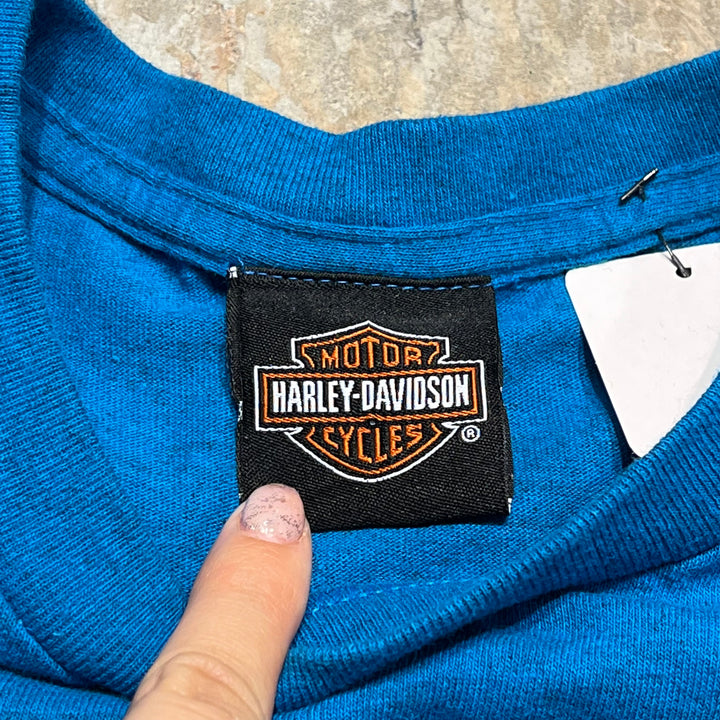 古着 Harley-Davidson/ハーレー ダビッドソン サウス･カロライナ州 マートルビーチ プリントTシャツ サイズM相当