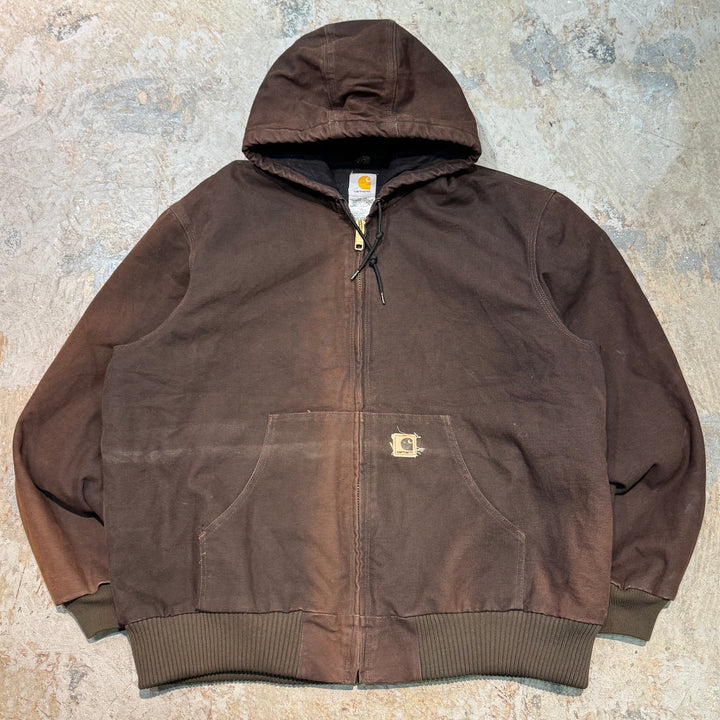 古着 carhartt/ カーハート/ アクティブジャケット/ 裏地キルティング/サイズXL