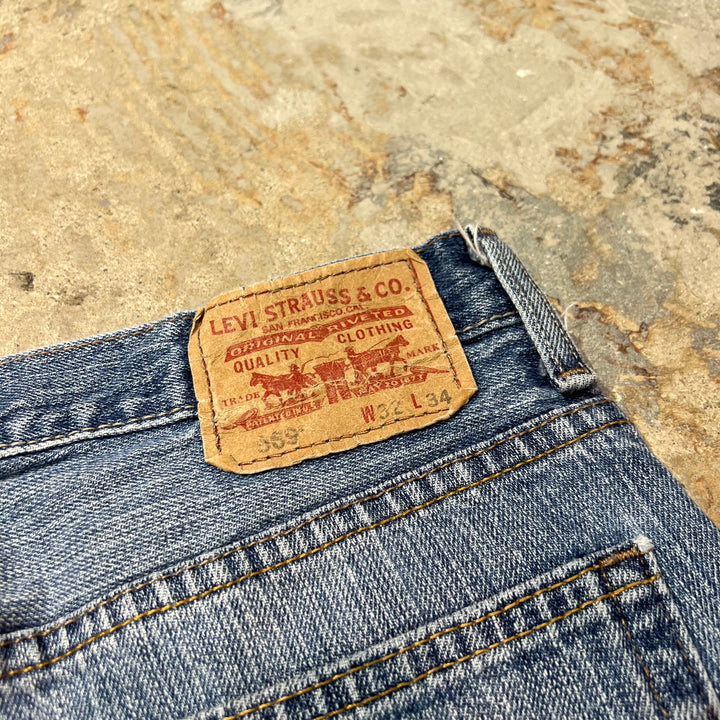 古着 Levi's/リーバイス/Denim Pants/デニムパンツ/569/実寸サイズ33×32