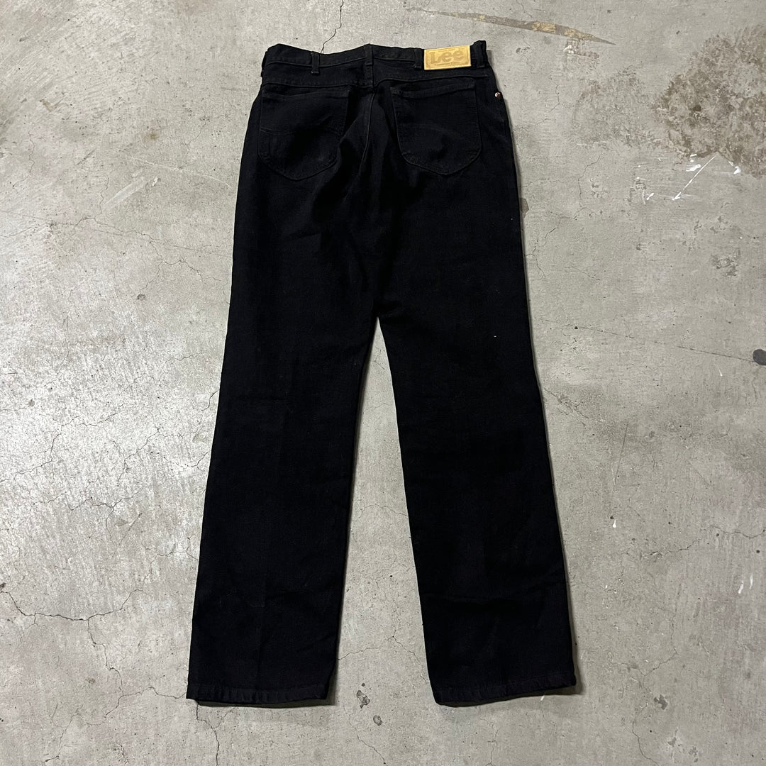 #4200 古着　Lee/リー/Black Denim Pants/ブラックデニムパンツ/サイズ33×32