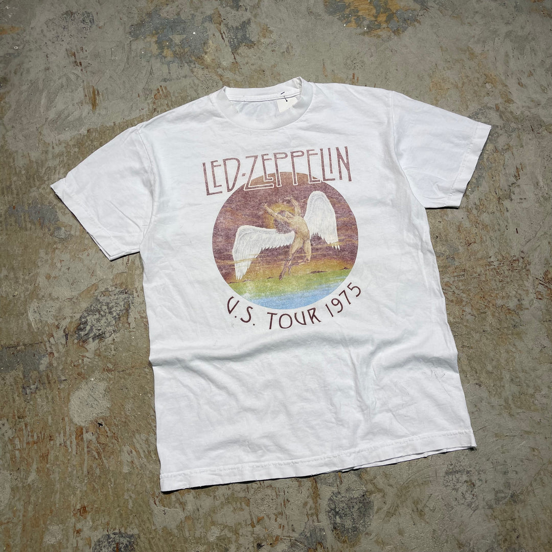 #4549 古着 Unknow LED ZEPPELIN/レッドツェッペリン/short sleeve print t-shirt Tee/半袖プリントTシャツ/サイズL相当