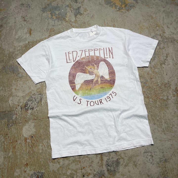 #4549 古着 Unknow LED ZEPPELIN/レッドツェッペリン/short sleeve print t-shirt Tee/半袖プリントTシャツ/サイズL相当