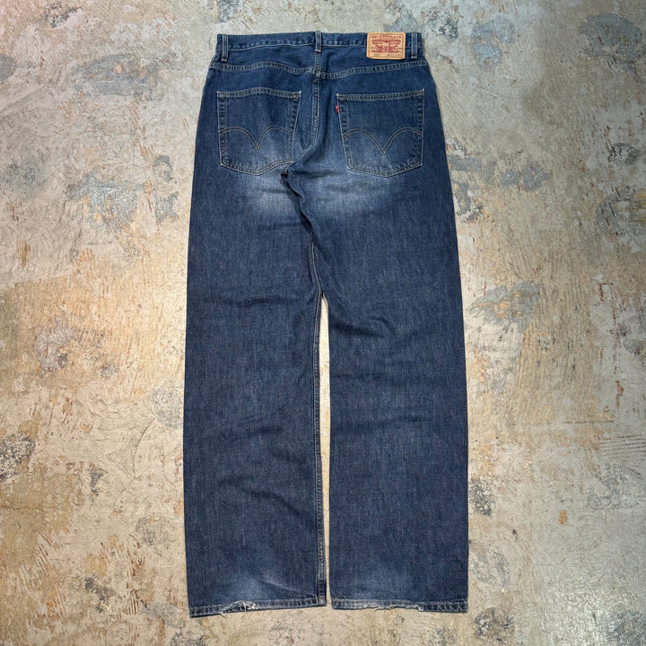 用過的衣服Levi的/Levi的/牛仔褲/569/實際尺寸33 x 34