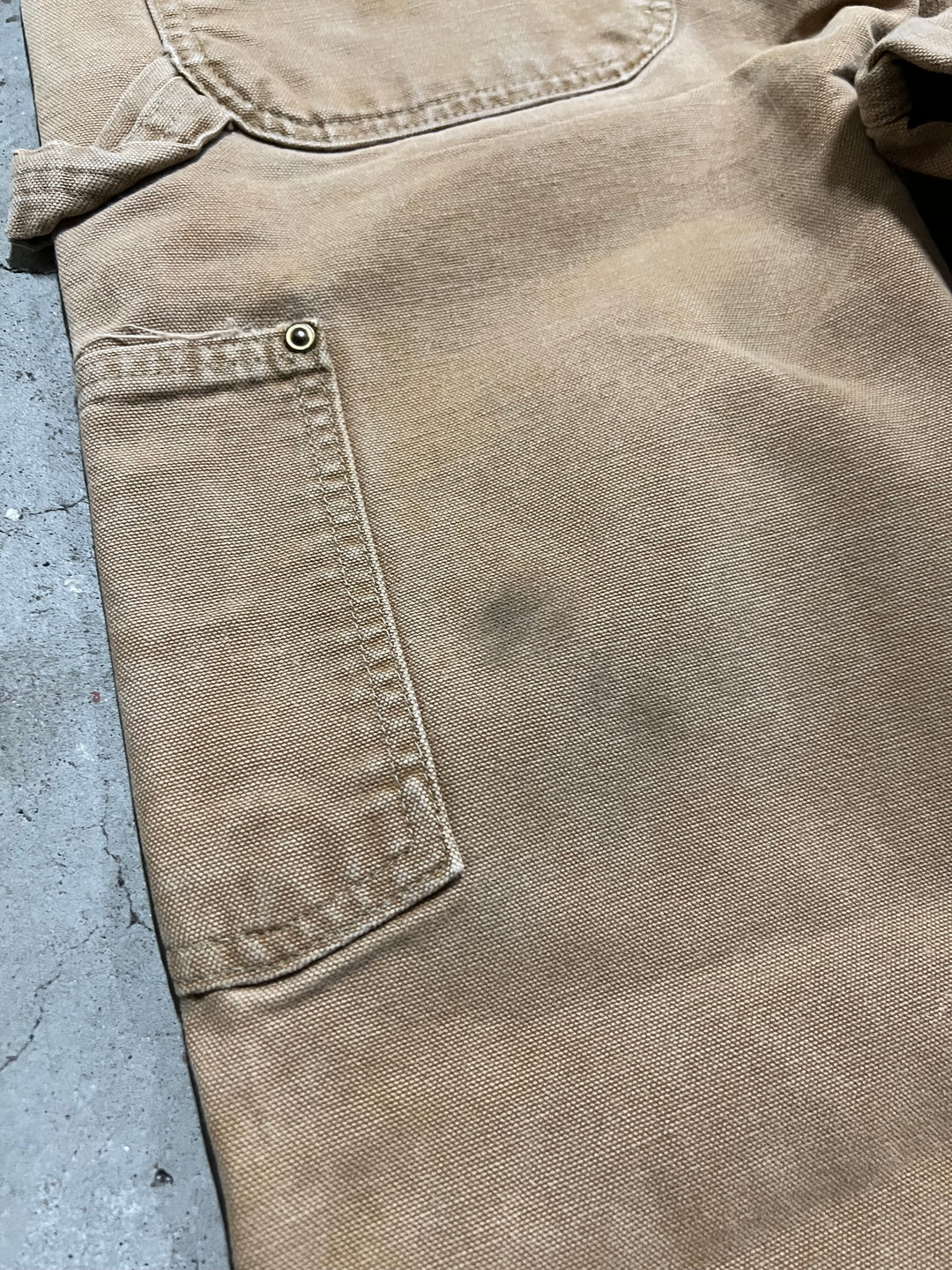 #MA06 古着 97's Carhartt/カーハート/ Duck Painter Pants/ダック地 ペインターパンツ/ワークパンツ/実寸サイズ35/30