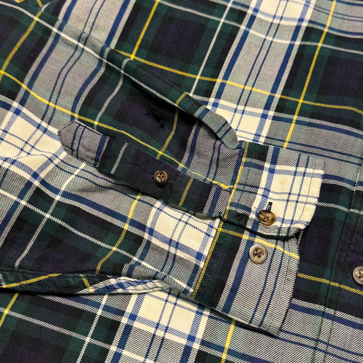 古着 Eddie Bauer/ エディー･バウアー/ 長袖シャツ/ チェック柄/ サイズXL
