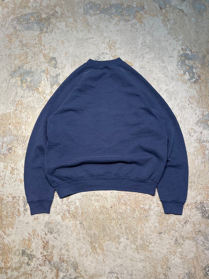 #4110 古着 90's FRUIT OF THE LOOM/フルーツオブザルーム/Crew Neck Sweat Shirt/クルーネックスウェット/MADE IN USA/ラグランスリーブ/サイズM