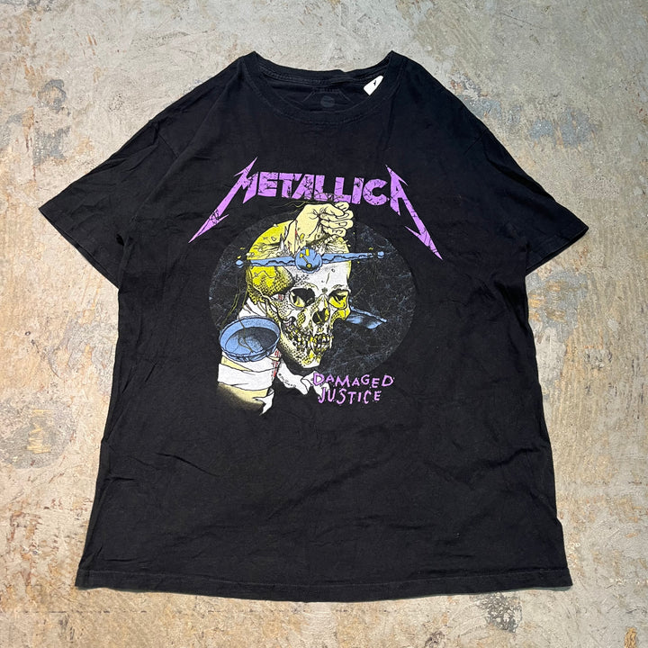 중고 의류 Metallica/Metallica/밴드 티셔츠/프린트 티셔츠/크기 S-M