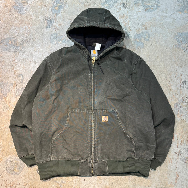 중고 의류 Carhartt/ Active Jacket/ Duck Fabric/ Quilted Lining/ Size XL