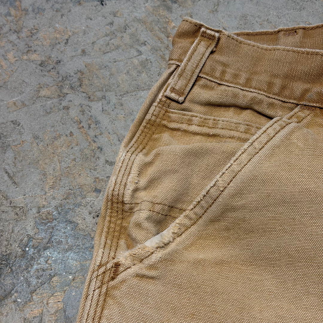古着 Carhartt/カーハート/ダック地ペインターパンツ/実寸サイズ36×27