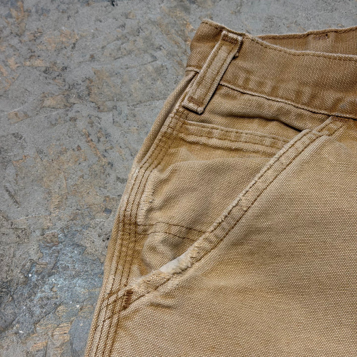 古着 Carhartt/カーハート/ダック地ペインターパンツ/実寸サイズ36×27