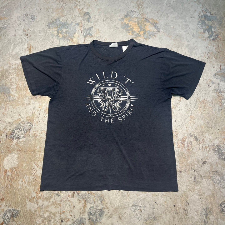 古着 Wild T & The Spirit/December 2015/ヴィンテージ シングルステッチ プリントTシャツ/サイズL-XL