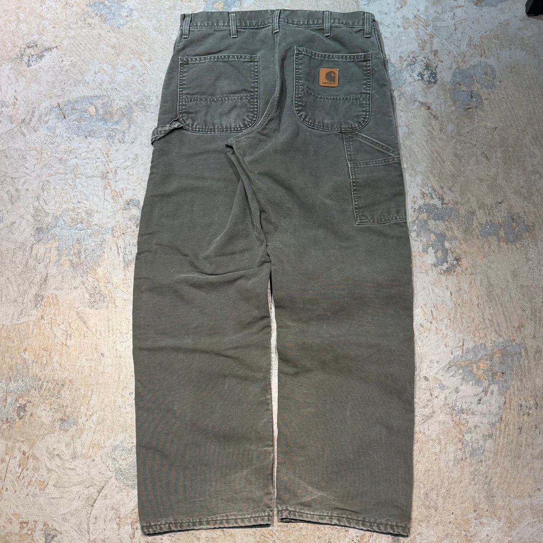古着 USA製 Carhartt/カーハート/ダック地ペインターパンツ/実寸サイズ33×31