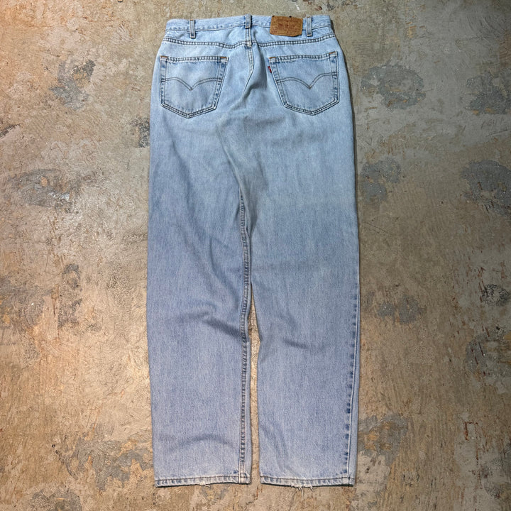 旧衣USA制00's Levi's/李维斯/ Denim Pants/牛仔短裤/ 550/实际尺寸33×33