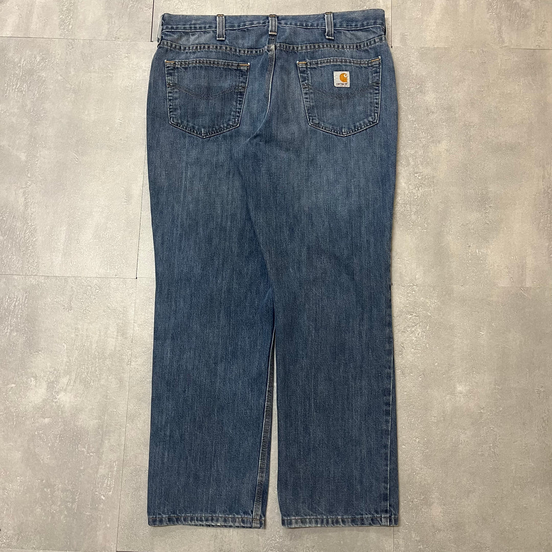 #1749 Old clothes Carhartt / Denim Pants / Jeans / Traditional Fit / Size 38×30