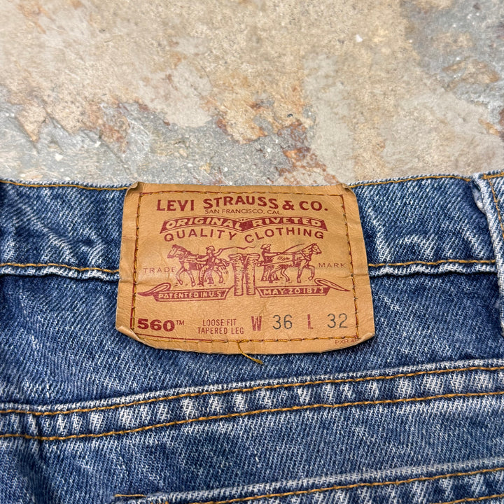 美國94年的Levi / Levi /牛仔褲 / 560 /實際尺寸34 x 32
