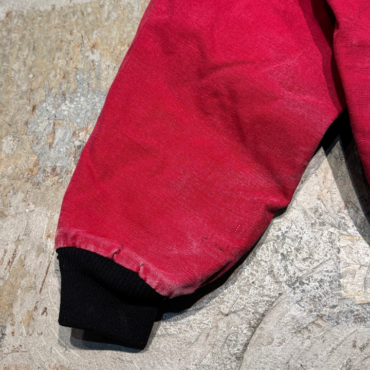 중고 의류 Carhartt/ Santa Fe 재킷/ 오리 직물/ 퀼트 라이닝/ 코듀로이 칼라/ 크기에 해당
