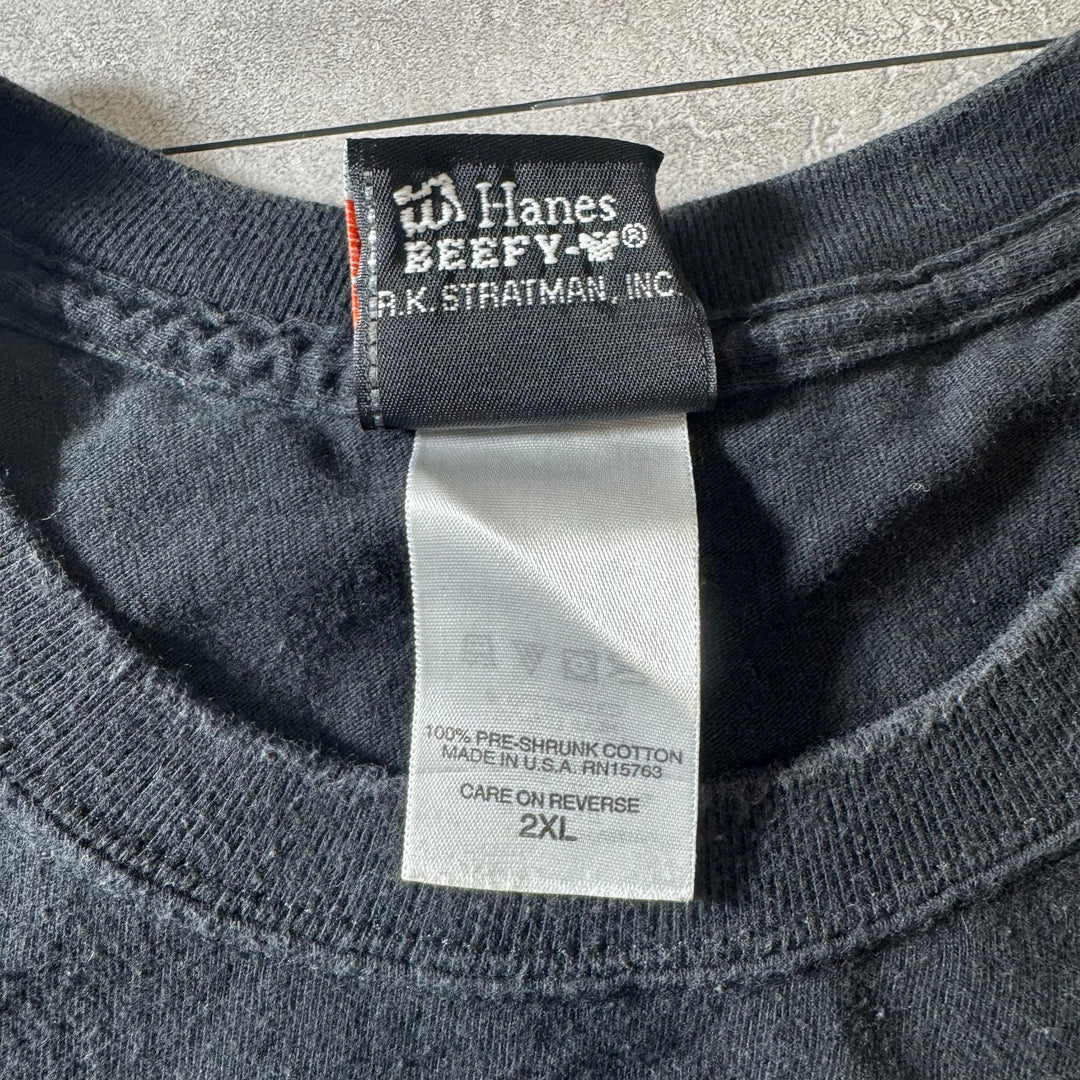 古着 USA製 Harley-Davidson ハーレーダビッドソン プリントTシャツ サイズ2XL