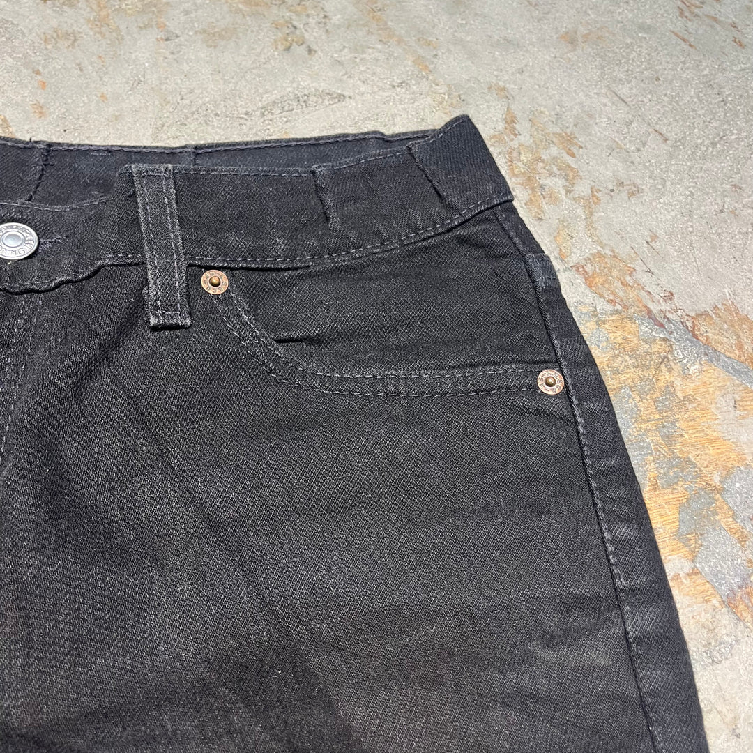 #4194 古着 Levi's/リーバイス/Black Denim Pants/ブラックデニムパンツ/517/MADE IN U.S.A/サイズS