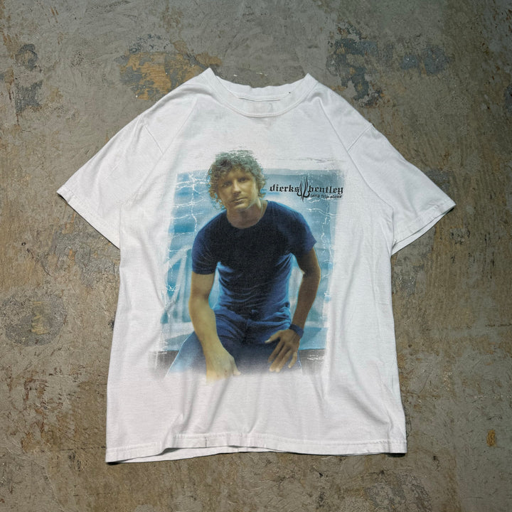 古着  Dierks Bentley / ダークス・ベントリー/ アーティストTシャツ/ サイズS相当