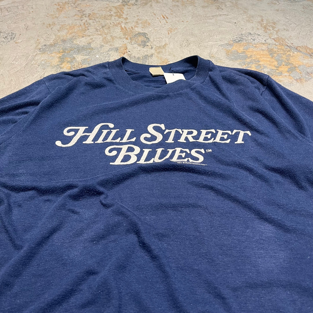 #4618 古着 90s USA製HILL STREET BLUES/ヴィンテージシングルステッチTシャツ/サイズL