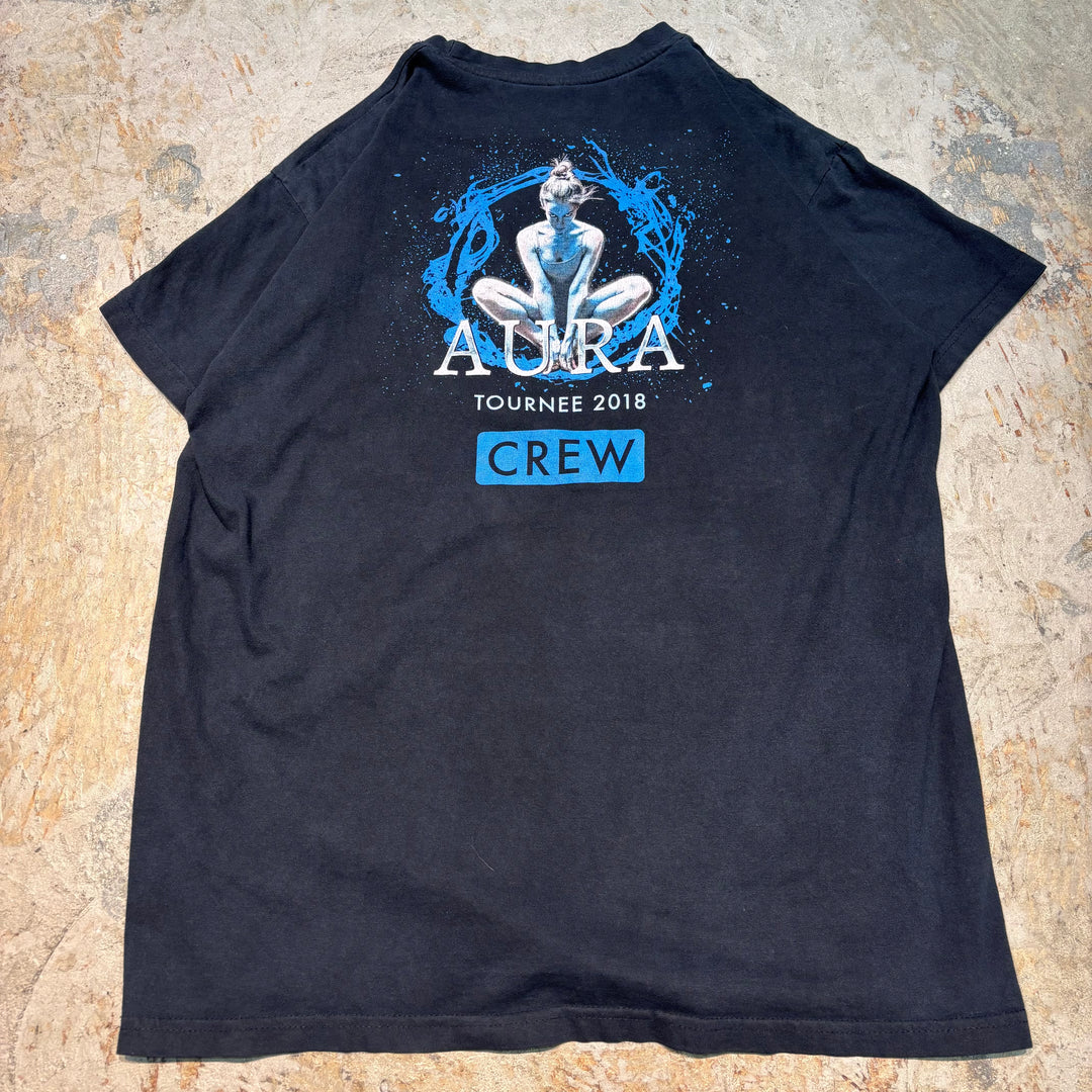 古着 USAVINTAGE/ AURA/ プリントTシャツ/ サイズL
