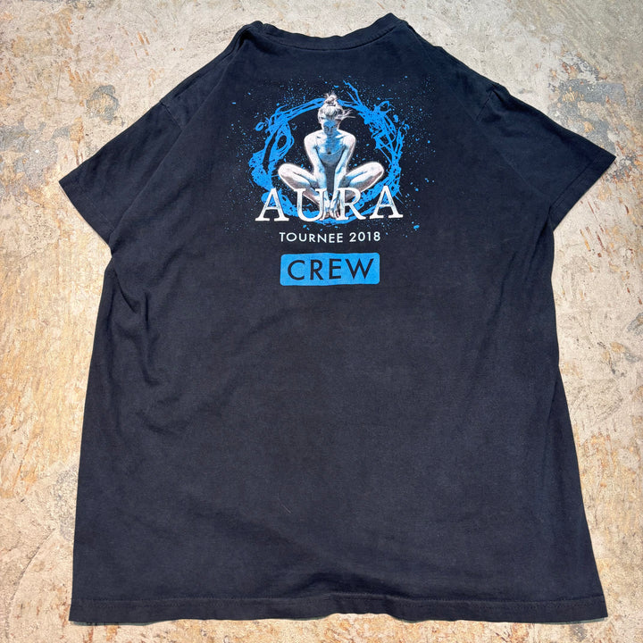 古着 USAVINTAGE/ AURA/ プリントTシャツ/ サイズL